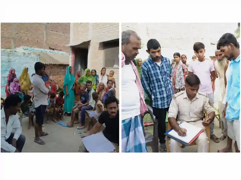 तेज रफ्तार अपाचे बाइक ने साइकिल में मारी जोरदार टक्कर, महिला की मौत