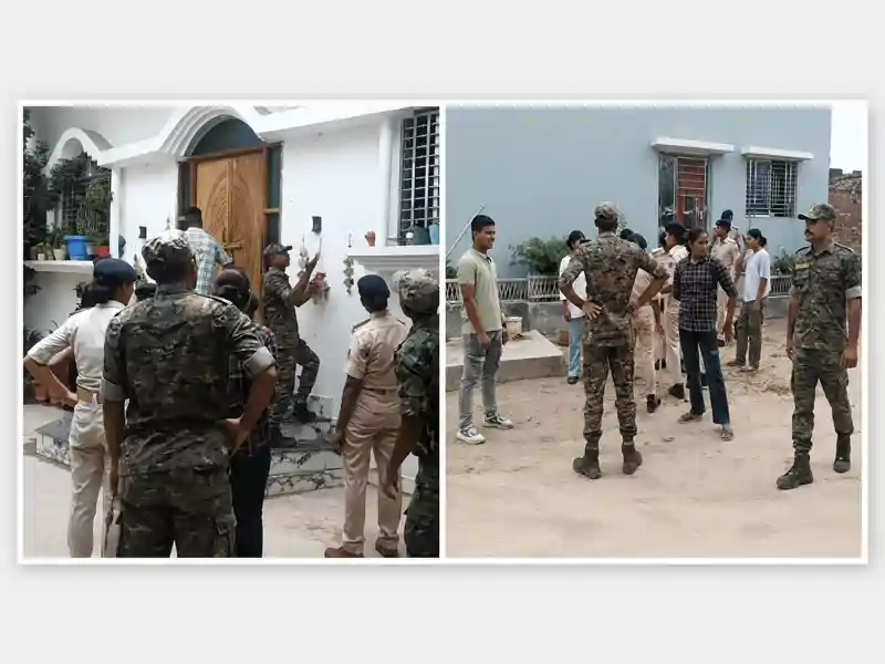 सहरसा के रेड लाइट एरिया में बड़ी छापेमारी, 4 नाबालिग समेत 18 हिरासत में