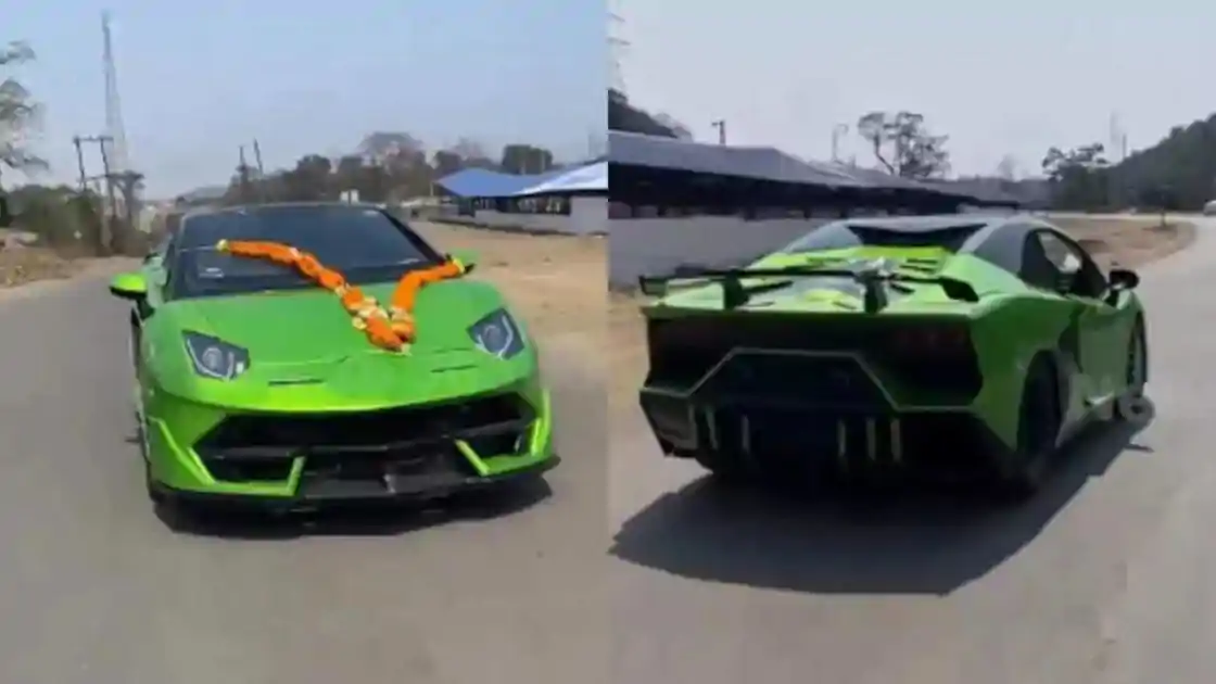 सोशल मीडिया पर छाई चांडिल की ‘देसी Lamborghini’, मैकेनिक ने Maruti 800 को दिया सुपरकार लुक  