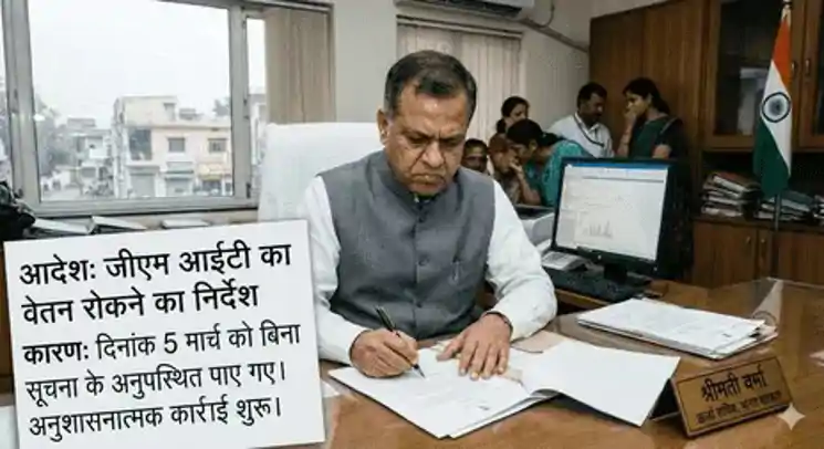 ड्यूटी से नदारद रहने पर गिरी गाज, ऊर्जा सचिव ने रोका जीएम आईटी का वेतन