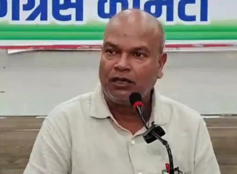 प्रेस कॉन्फ्रेंस में भावुक हुए बिहार कांग्रेस अध्यक्ष राजेश राम, बोले– दलित होने के कारण भेदभाव झेला Rajesh Ram