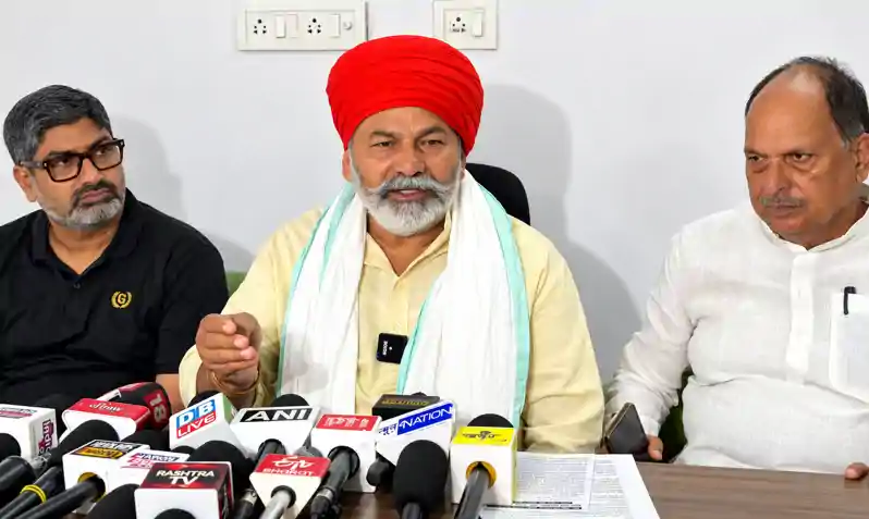 बिहार में विकास के नाम पर किसानों की जमीन और अधिकारों से नहीं होने देंगे समझौता: राकेश टिकैत बिहार में विकास के नाम पर किसानों की जमीन और अधिकारों से नहीं होने देंगे समझौता: राकेश टिकैत