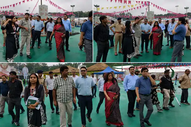 झारखंड आदिवासी महोत्सव 2026 भव्य आगाज के लिए तैयार, मोरहाबादी मैदान में सारी तैयारियां पूरी झारखंड आदिवासी महोत्सव 2026 भव्य आगाज के लिए तैयार, मोरहाबादी मैदान में सारी तैयारियां पूरी