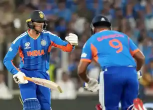 टी20 वर्ल्ड कप फाइनल में भारत का धमाका, न्यूजीलैंड के सामने 256 रन का विशाल लक्ष्य