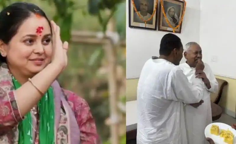 रोहिणी आचार्य का नीतीश कुमार पर हमला 