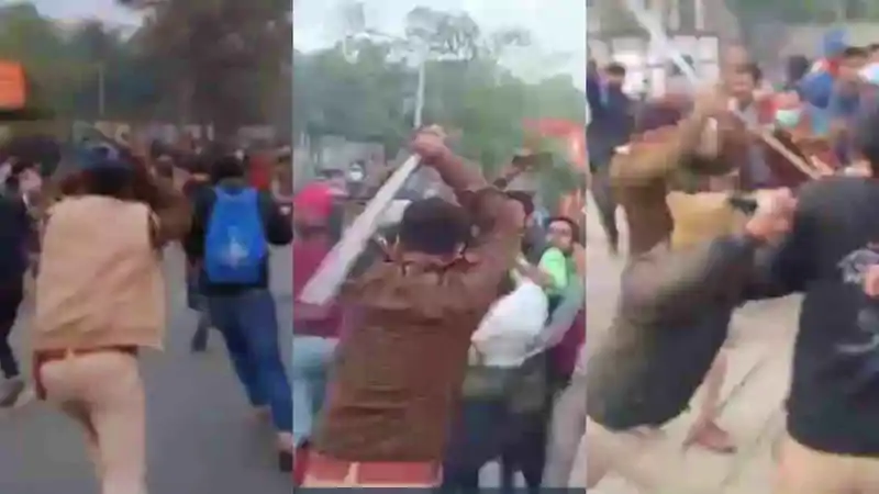 पटना में भारी बवाल, प्रदर्शन कर रहे BPSC अभ्यर्थियों पर पुलिस ने किया लाठीचार्ज, मची भगदड़ पटना में भारी बवाल, प्रदर्शन कर रहे BPSC अभ्यर्थियों पर पुलिस ने किया लाठीचार्ज, मची भगदड़