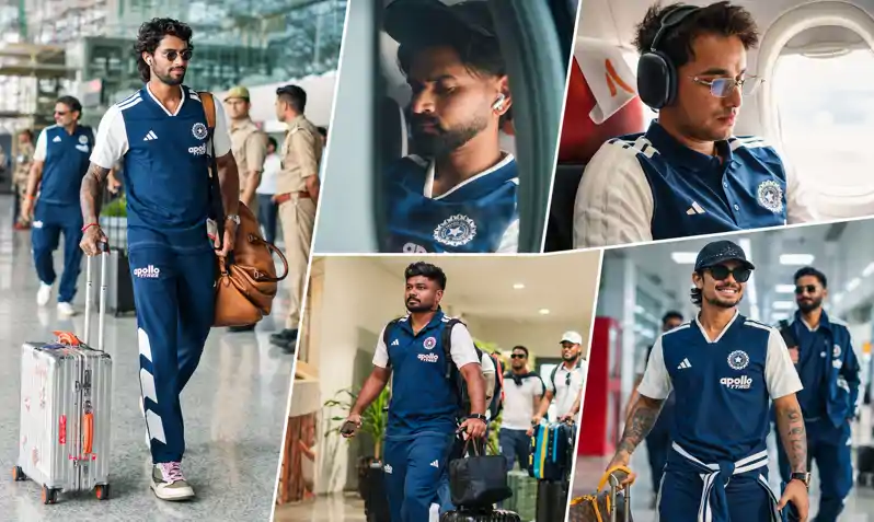 INDvsWI : दूसरे टी20 मैच के लिए रांची पहुंची दोनों टीमें, एयरपोर्ट पर हुआ भव्य स्वागत, कल होगा मैच INDvsWI : दूसरे टी20 मैच के लिए रांची पहुंची दोनों टीमें, एयरपोर्ट पर हुआ भव्य स्वागत, कल होगा मैच