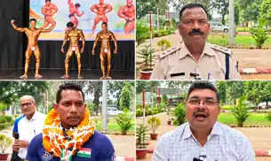संतोष बोबंगा ने रचा इतिहास, राष्ट्रीय बॉडीबिल्डिंग में जीता सिल्वर मेडल