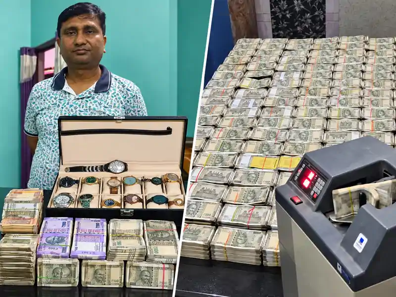 धनकुबेर निकला बिहार का भ्रष्ट इंजीनियर, 50 लाख कैश समेत करोड़ों की संपत्ति बरामद, कैश का अंबार देख... धनकुबेर निकला बिहार का भ्रष्ट इंजीनियर, 50 लाख कैश समेत करोड़ों की संपत्ति बरामद, कैश का अंबार देख...