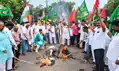 पटना सहित बिहार के अलग-अलग जिलों में CEC और SIR के खिलाफ महागठबंधन का विरोध प्रदर्शन