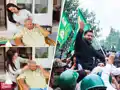 तेजस्वी यादव बहन मीसा भारती के साथ मैदान में, इधर पिता लालू यादव के बाल संवारती दिखीं रोहिणी आचार्य