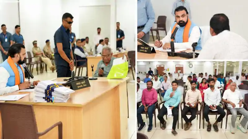 CM सम्राट चौधरी ने आमजनों की सुनीं समस्याएं, बोले-हरेक आवाज सुनी जाएगी, वृद्धा पेंशन-राशन कार्ड पर दिया निर्देश CM सम्राट चौधरी ने आमजनों की सुनीं समस्याएं, बोले-हरेक आवाज सुनी जाएगी, वृद्धा पेंशन-राशन कार्ड पर दिया निर्देश