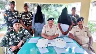 सीतामढ़ी : बिहार-नेपाल सीमा पर SSB और पुलिस की संयुक्त कार्रवाई, 108 ग्राम हेरोइन के साथ 2 तस्कर गिरफ्तार