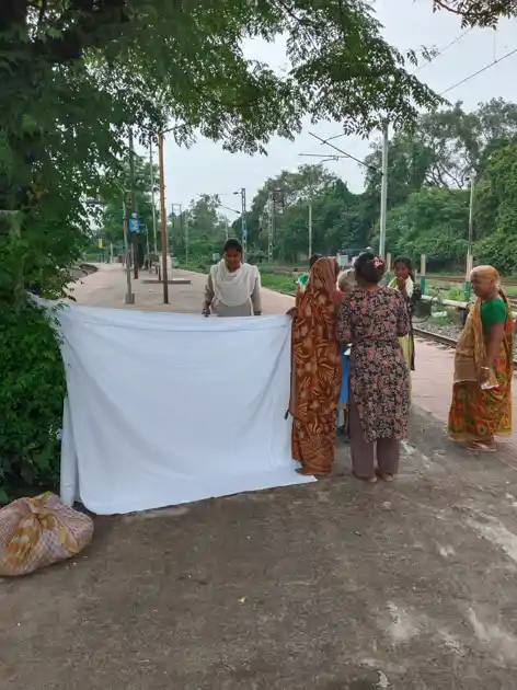 मानवता की मिसाल, आरपीएफ ने प्लेटफॉर्म पर करायी सुरक्षित डिलिवरी