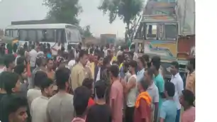 पलामू: ग्रामीणों और प्रशासन के बीच झड़प, पुलिसकर्मी घायल, SDM-SDPO मौके पर तैनात 