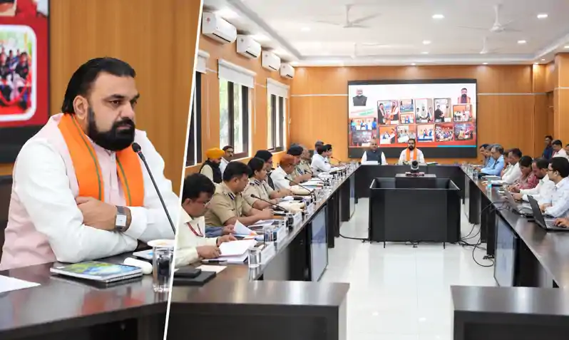 मुख्यमंत्री ने विधि-व्यवस्था को लेकर की समीक्षा बैठक, अधिकारियों को दिए सख्त निर्देश