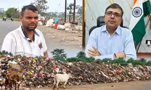 DC के आदेश को ठेंगा! चास में खुले में कचरा डंपिंग जारी