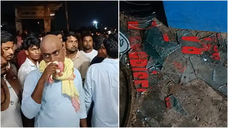 चाकू लेकर दौड़ाने लगा, साइबर कैफे का गेट तोड़कर युवक पर हमला चाकू लेकर दौड़ाने लगा, साइबर कैफे का गेट तोड़कर युवक पर हमला