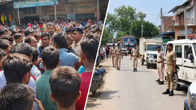 स्वर्ण व्यवसायी को चाकू से गोदा, इलाज के दौरान मौत, भारी बवाल, पहुंचे SP स्वर्ण व्यवसायी को चाकू से गोदा, इलाज के दौरान मौत, भारी बवाल, पहुंचे SP