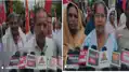 किसान-मजदूर संगठनों का जेल भरो आंदोलन, 19 सूत्री मांगों को लेकर डीएम को सौंपा ज्ञापन
