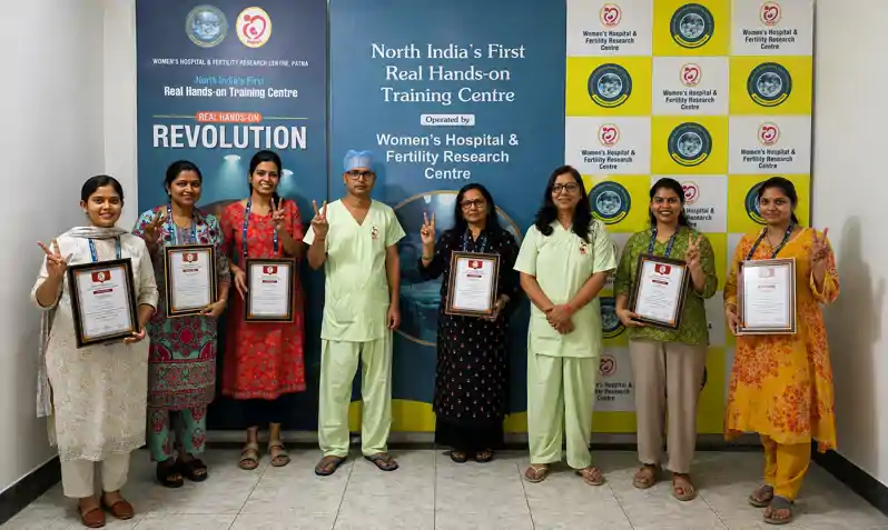 रियल हैंड्स-ऑन गायनी एंडोस्कोपी एंड फर्टिलिटी ट्रेनिंग की नई पहल, तैयार हुआ अत्याधुनिक प्रशिक्षण केंद्र रियल हैंड्स-ऑन गायनी एंडोस्कोपी एंड फर्टिलिटी ट्रेनिंग की नई पहल, तैयार हुआ अत्याधुनिक प्रशिक्षण केंद्र
