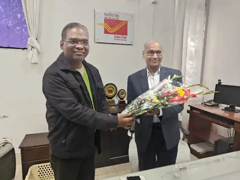 रांची डाक मंडल को मिला नया नेतृत्व, बिनोद कुमार पंडित बने वरिष्ठ डाक अधीक्षक