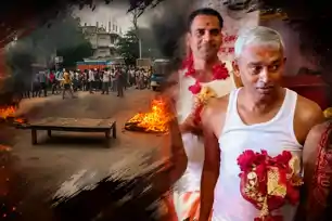 फरार चल रहे पूर्व मुखिया का शव संदिग्ध हालात में बरामद, आक्रोशित ग्रामीणों ने किया बवाल