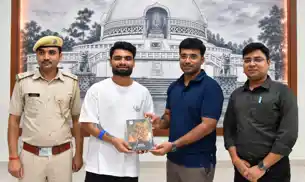 भारतीय क्रिकेटर रिंकू सिंह व अन्य खिलाड़ियों ने किया जू सफारी और नेचर सफारी का भ्रमण