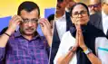 Delhi CJP Protest : ममता के बाद हिरासत में केजरीवाल, हनुमान मंदिर के पास पथराव