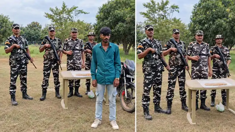 भारत-नेपाल बॉर्डर पर SSB की बड़ी कार्रवाई, 2.8 किलो चरस के साथ तस्कर गिरफ्तार भारत-नेपाल बॉर्डर पर SSB की बड़ी कार्रवाई, 2.8 किलो चरस के साथ तस्कर गिरफ्तार