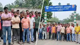 बोकारो स्टील प्लांट: काम से निकालने पर मजदूरों का भारी हंगामा 