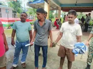 चोरी के दो मामलों में तीन गिरफ्तार, घर से चोरी के जेवरात बरामद