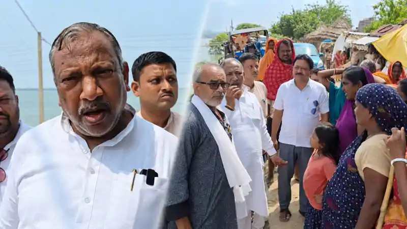गंगा का रौद्र रूप, बाढ़ और जलकैदी बनने का मंडरा रहा खतरा, कई गांव दहशत में... गंगा का रौद्र रूप, बाढ़ और जलकैदी बनने का मंडरा रहा खतरा, कई गांव दहशत में...