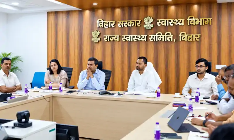 स्वास्थ्य मंत्री ने की पेशेंट रेफरल सिस्टम एवं टेलीमेडिसिन सेवाओं की समीक्षा, दिए कई निर्देश स्वास्थ्य मंत्री ने की पेशेंट रेफरल सिस्टम एवं टेलीमेडिसिन सेवाओं की समीक्षा, दिए कई निर्देश