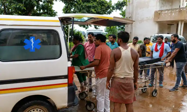 काल बना ठनका, धान रोपने के दौरान वज्रपात से एक ही परिवार की तीन महिलाओं की मौत काल बना ठनका, धान रोपने के दौरान वज्रपात से एक ही परिवार की तीन महिलाओं की मौत