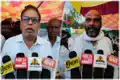 टेम्पो चालकों से कथित अवैध वसूली के विरोध में धरना, डीएम से समस्या समाधान की मांग