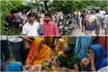 11 हजार वोल्ट तार की चपेट में आने से मजदूर की मौत, सड़क जाम, मुआवजे की मांग