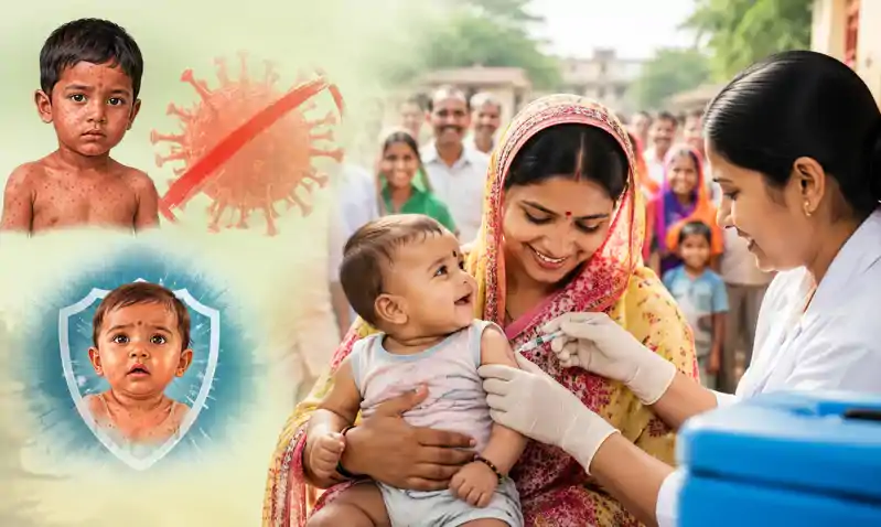 31 अगस्त तक चलेगा खसरा-रूबैला टीकाकरण अभियान, सभी बच्चों को टीका देने का निर्देश 31 अगस्त तक चलेगा खसरा-रूबैला टीकाकरण अभियान, सभी बच्चों को टीका देने का निर्देश
