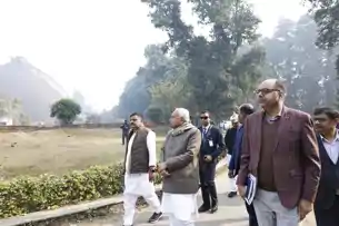 मुख्यमंत्री ने ऐतिहासिक गोलघर परिसर का भ्रमण कर वर्तमान स्थिति का लिया जायजा, अधिकारियों को दिये निर्देश