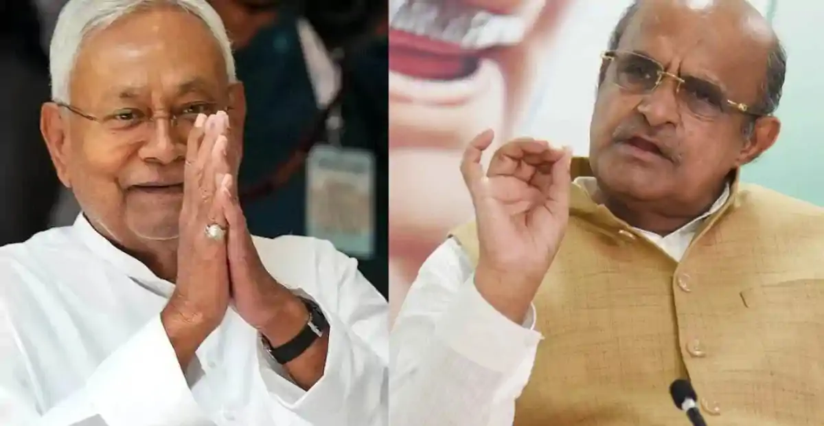 CM नीतीश के आश‍िक हैं वे; दुरदुराया जाना अच्‍छा नहीं लगा, तिवारी ने त्यागी-नीतीश के पुराने संबंधों को याद किया