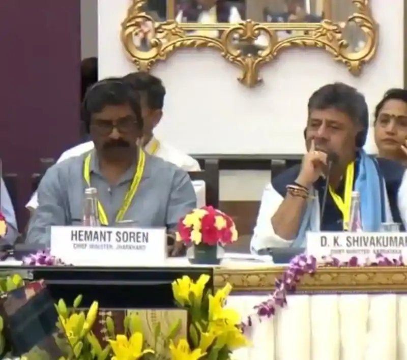 नीति आयोग की बैठक में CM हेमंत सोरेन ने रखा 'मानव पूंजी आधारित विकास’ का विजन, केंद्र से मांगा विशेष सहयोग