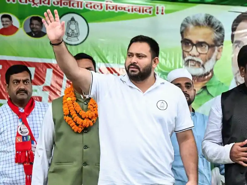 3 बजे तक 60.40% वोटिंग, तेजस्वी बोले- मन गदगद है Tejashwi yadav