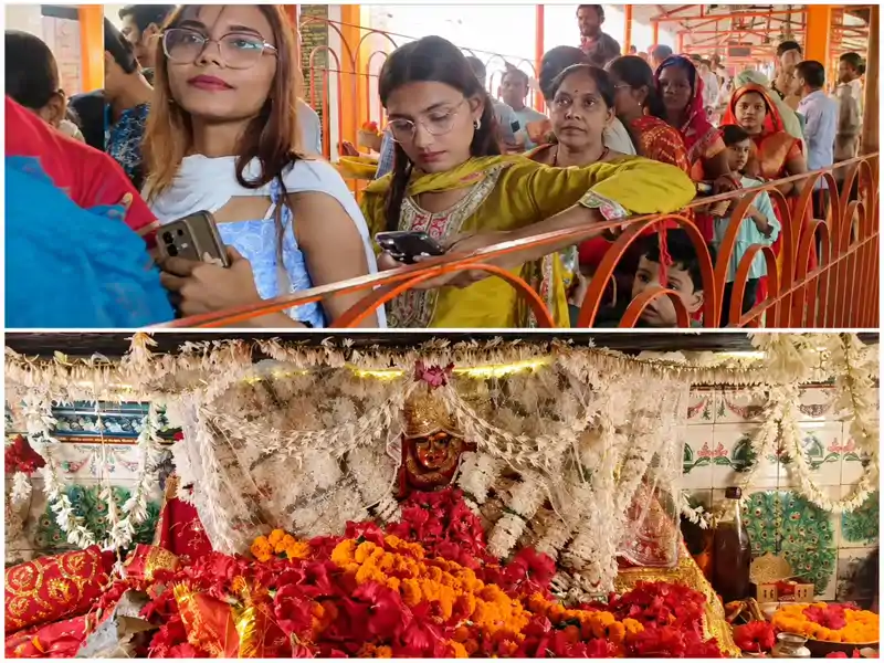 सासाराम के ताराचंडी धाम में नवरात्र के पहले दिन उमड़ी भक्तों की भारी भीड़, मां शैलपुत्री की पूजा के साथ शुरू हुआ महा अनुष्ठान सासाराम के ताराचंडी धाम में नवरात्र के पहले दिन उमड़ी भक्तों की भारी भीड़, मां शैलपुत्री की पूजा के साथ शुरू हुआ महा अनुष्ठान