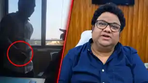 नगर निगम कार्यालय की टेबल पर शराब की बोतल, वायरल वीडियो पर नगर आयुक्त का बड़ा एक्शन 