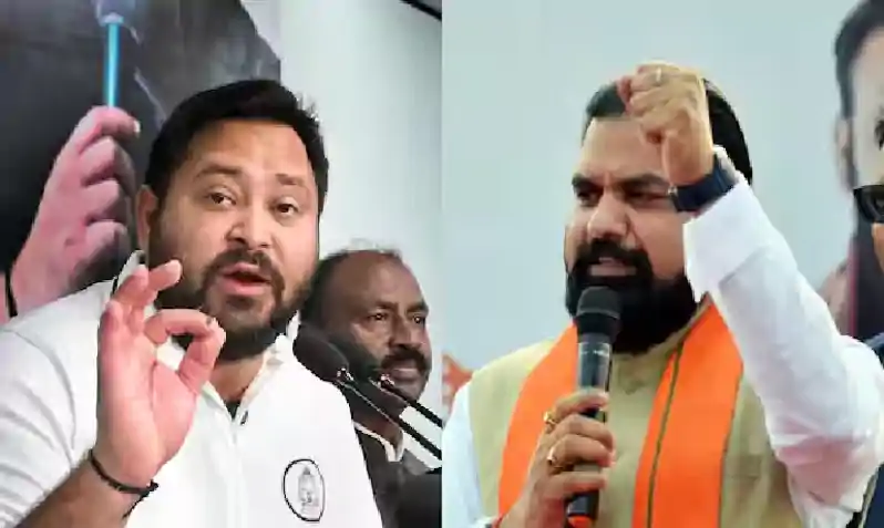 'वित्तीय संकट ही नहीं प्रशासनिक विवेक पर भी गंभीर सवाल' तेजस्वी यादव ने फिर फोड़ा 'बम' 'नौसिखिए मुख्यमंत्री गुमराह करना बंद कीजिए' 'वित्तीय संकट ही नहीं प्रशासनिक विवेक पर भी गंभीर सवाल' तेजस्वी यादव ने फिर फोड़ा 'बम' 'नौसिखिए मुख्यमंत्री गुमराह करना बंद कीजिए'