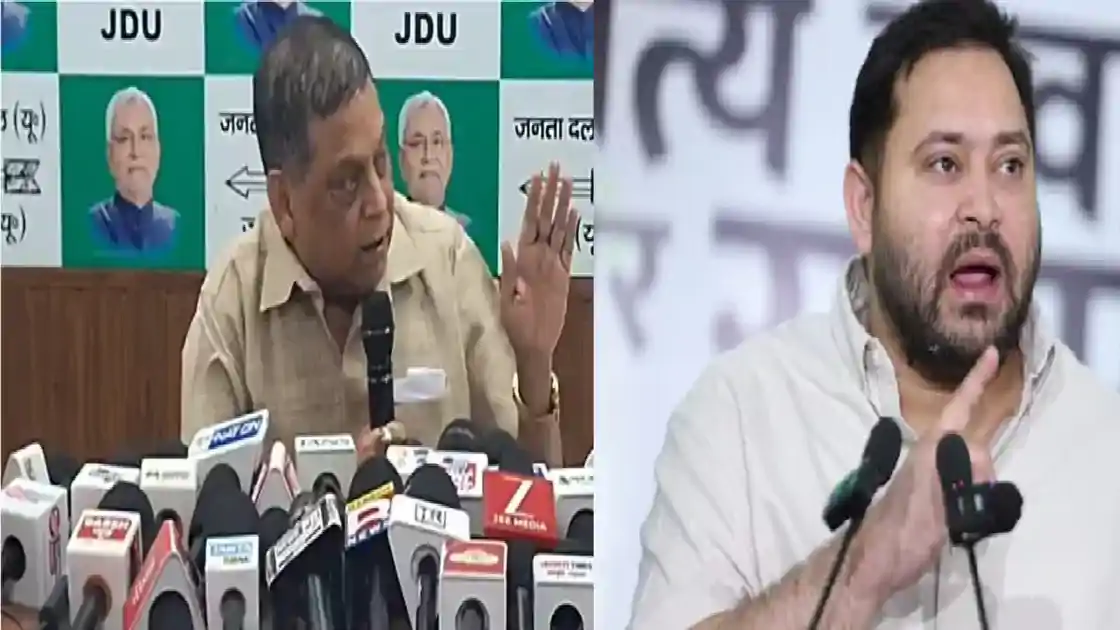 'तेजस्वी को ज्ञान के इंजेक्शन की सख्त जरुरत' जेडीयू का करारा पलटवार, 'ट्विटर बबुआ' तक कह दिया 