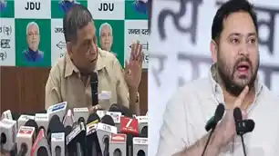 'तेजस्वी को ज्ञान के इंजेक्शन की सख्त जरुरत' जेडीयू का करारा पलटवार, 'ट्विटर बबुआ' तक कह दिया 