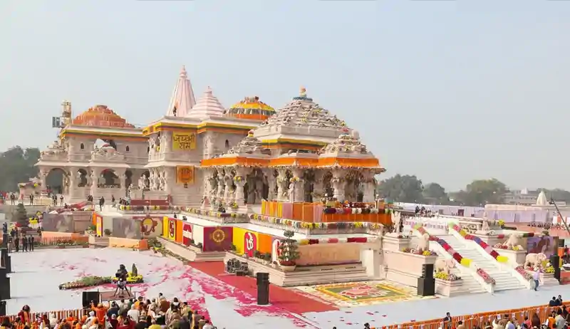 राम मंदिर में ध्वजारोहण कार्यक्रम की तैयारी पूरी, 24 नवंबर की शाम से बंद होंगे रामलला के दर्शन राम मंदिर में ध्वजारोहण कार्यक्रम की तैयारी पूरी, 24 नवंबर की शाम से बंद होंगे रामलला के दर्शन