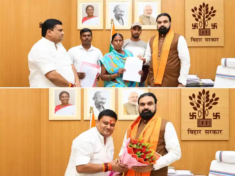 दोहरे हत्याकांड के पीड़ित परिवार को मुख्यमंत्री से मिला आश्वासन, न्याय की जगी उम्मीद दोहरे हत्याकांड के पीड़ित परिवार को मुख्यमंत्री से मिला आश्वासन, न्याय की जगी उम्मीद
