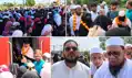 उमराह यात्रियों का जत्था हुआ रवाना, लोगों ने फूल-माला व गले लगाकर किया गया रवाना